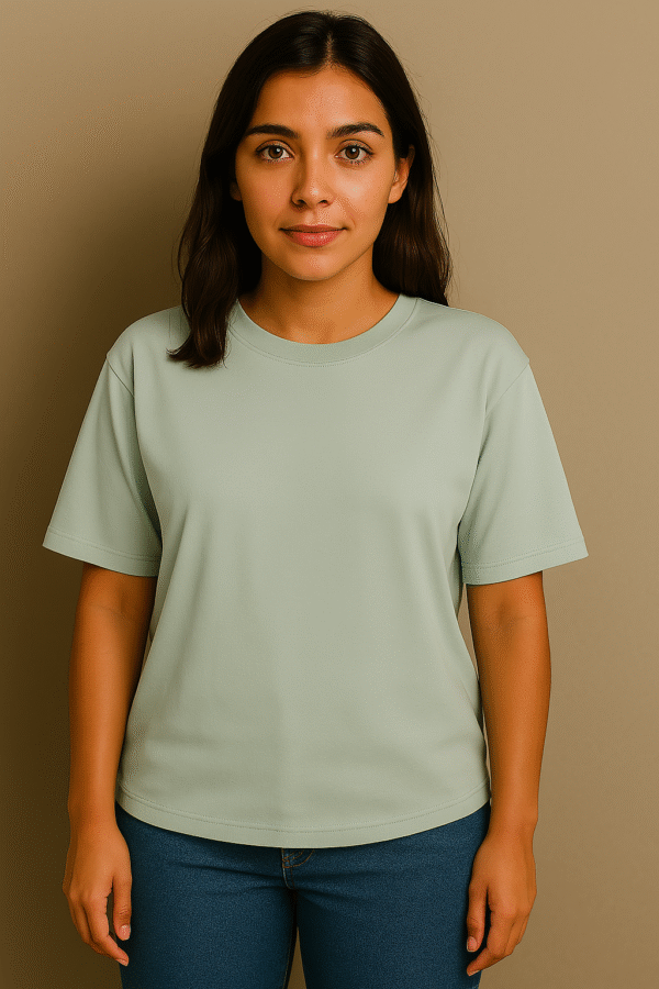 Blusa Oversize Unissex Sem Estampa Kit com 5 Peças - Imagem 9