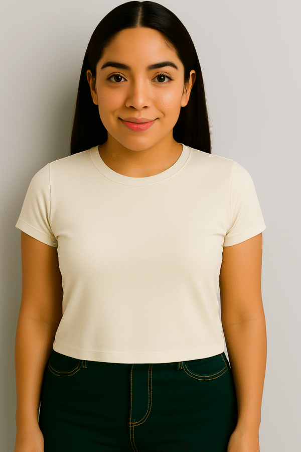 Baby Look Feminina Kit com 5 Peças - Imagem 4