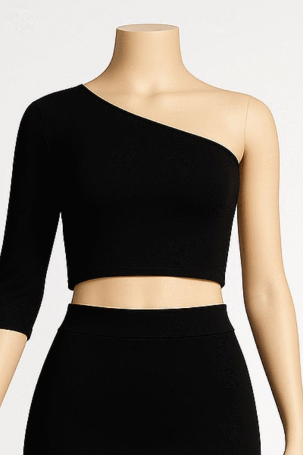 Cropped com Manga Única 50 Peças
